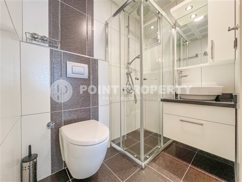 Apartment with two bedrooms and views of the Mediterranean Sea, in a residential complex on the first coastline, in the Mahmutlar area-id-5494-photo-9