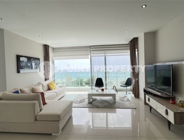 Apartment overlooking the Mediterranean Sea, 2+1 layout, on the first coastline in the elite area of Kestel-id-5495-photo-4