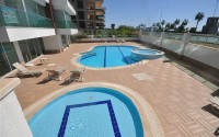 Apartment overlooking the Mediterranean Sea, 2+1 layout, on the first coastline in the elite area of Kestel-id-5495-photo-17
