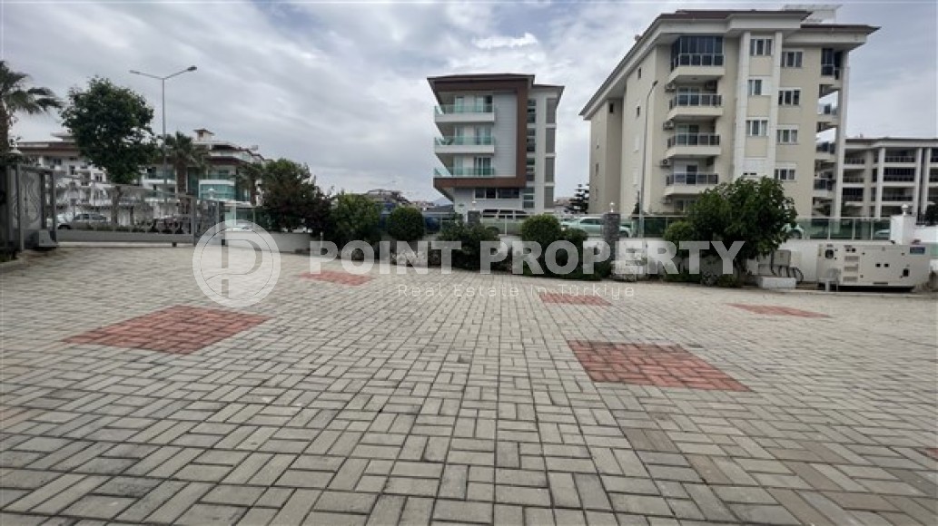 Apartment overlooking the Mediterranean Sea, 2+1 layout, on the first coastline in the elite area of Kestel-id-5495-photo-21