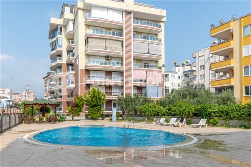 Апартаменты с новым ремонтом, стильным современным дизайном, мебелью и бытовой техникой, в центре спокойного, благоустроенного района Аланьи - Тосмур-id-5499-фото-12