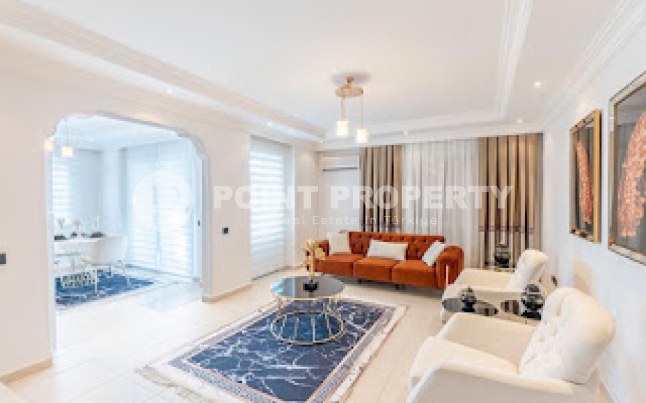 Апартаменты 2+1, общей площадью 100 м2, в 200 метрах от пляжа, в комфортабельном районе Аланьи - Оба-id-5502-фото-3