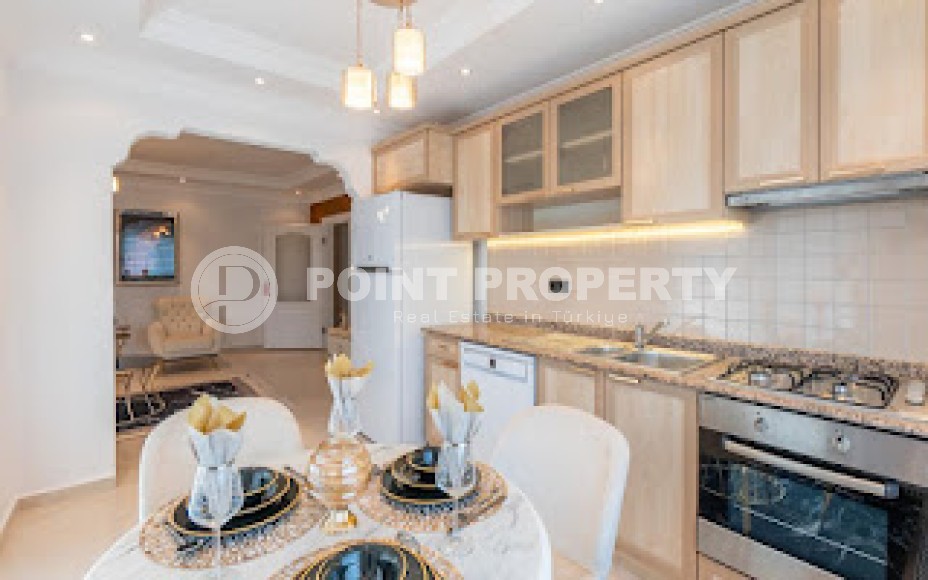 Апартаменты 2+1, общей площадью 100 м2, в 200 метрах от пляжа, в комфортабельном районе Аланьи - Оба-id-5502-фото-4