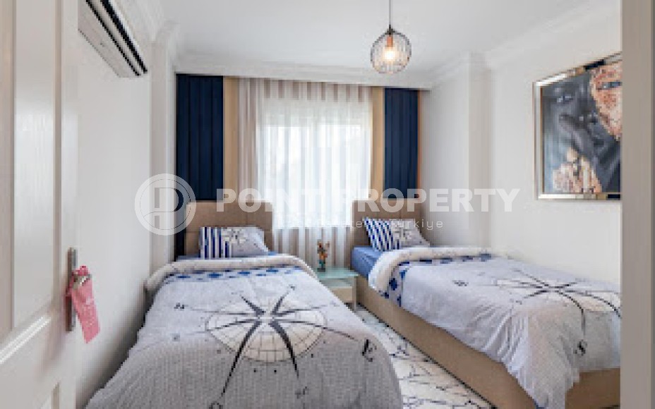 Апартаменты 2+1, общей площадью 100 м2, в 200 метрах от пляжа, в комфортабельном районе Аланьи - Оба-id-5502-фото-8