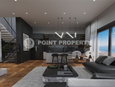 Luxury villas with panoramic sea views in the elite area of Alanya - Tepe-id-5504-photo-3