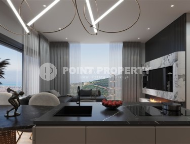 Luxury villas with panoramic sea views in the elite area of Alanya - Tepe-id-5504-photo-4