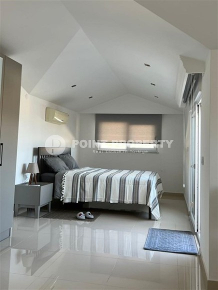 Панорамная двухуровневая квартира 3+1, общей площадью 150 м2, в 500 метрах от пляжа в центре Аланьи-id-5506-фото-7