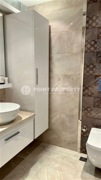 Панорамная двухуровневая квартира 3+1, общей площадью 150 м2, в 500 метрах от пляжа в центре Аланьи-id-5506-фото-15