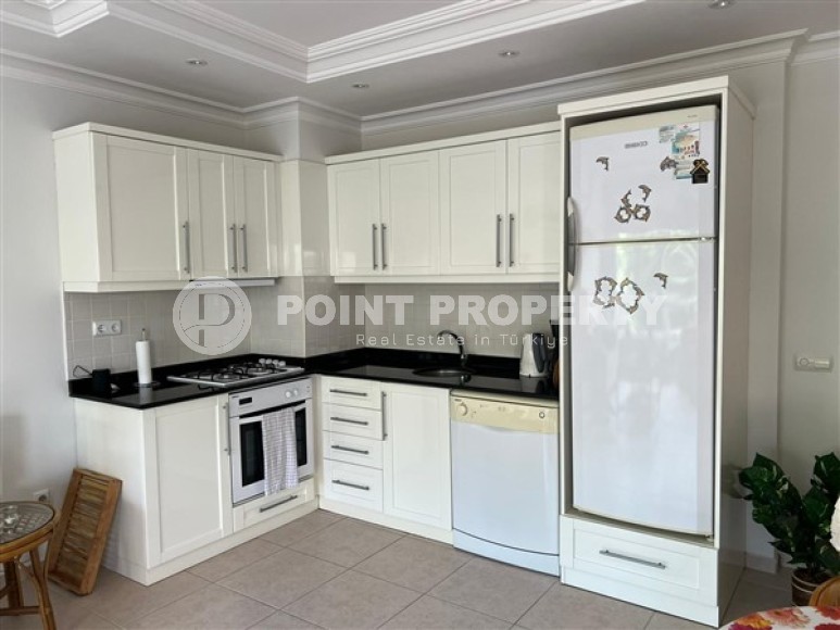 Уютная квартира с двумя спальными комнатами, в ухоженном жилом комплексе возле Средиземного моря, в районе города Аланья- Тосмур-id-5512-фото-2