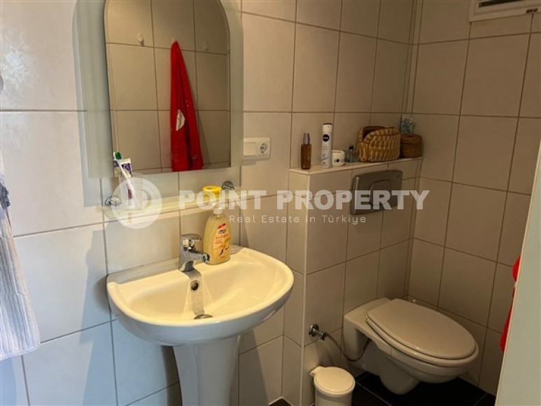 Уютная квартира с двумя спальными комнатами, в ухоженном жилом комплексе возле Средиземного моря, в районе города Аланья- Тосмур-id-5512-фото-7