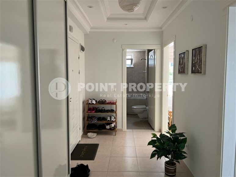 Уютная квартира с двумя спальными комнатами, в ухоженном жилом комплексе возле Средиземного моря, в районе города Аланья- Тосмур-id-5512-фото-8