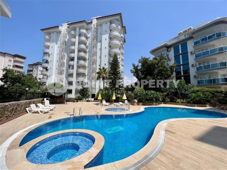 Уютная квартира с двумя спальными комнатами, в ухоженном жилом комплексе возле Средиземного моря, в районе города Аланья- Тосмур-id-5512-фото-13