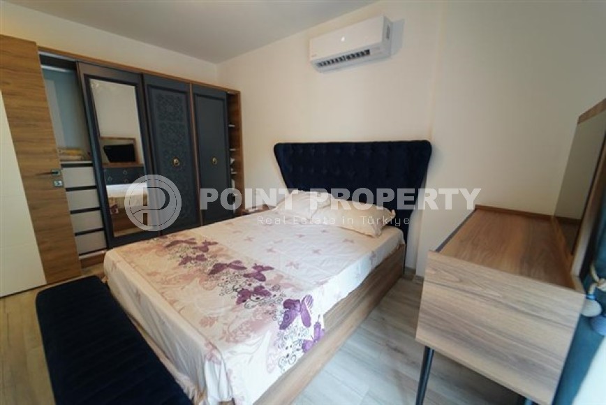 Меблированные апартаменты с одной спальной комнатой, в 50 метрах от Средиземного моря, в центре города Аланья-id-5513-фото-3