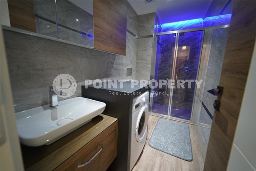 Меблированные апартаменты с одной спальной комнатой, в 50 метрах от Средиземного моря, в центре города Аланья-id-5513-фото-4