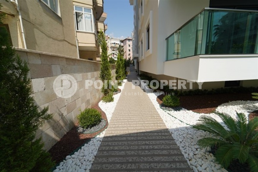 Меблированные апартаменты с одной спальной комнатой, в 50 метрах от Средиземного моря, в центре города Аланья-id-5513-фото-12