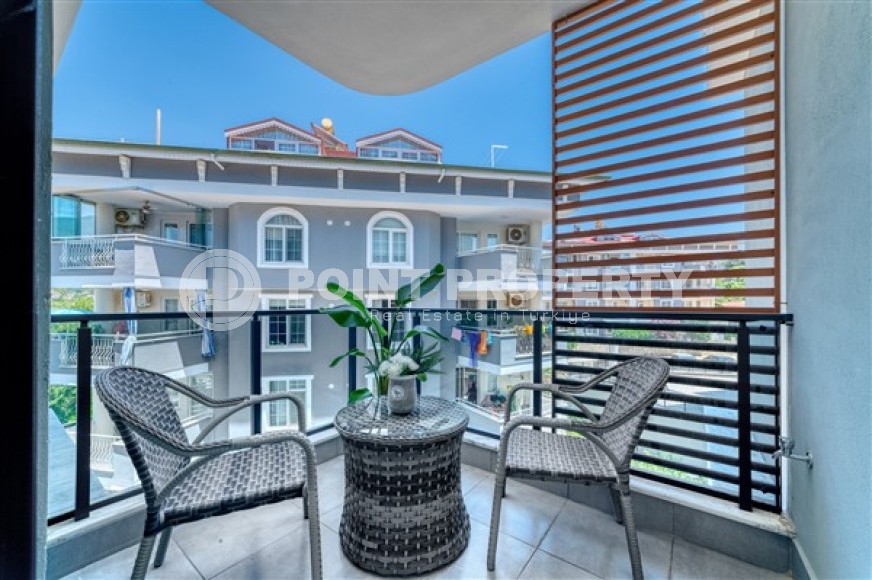 Небольшие стильные апартаменты с одной спальной комнатой в новом жилом комплексе 2023 года постройки, в районе города Аланья - верхняя Оба-id-5514-фото-8