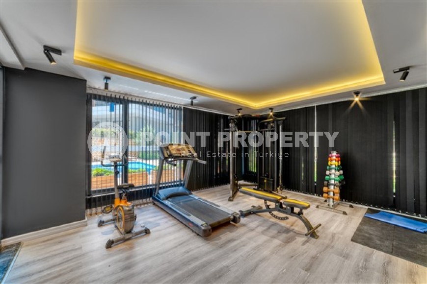 Небольшие стильные апартаменты с одной спальной комнатой в новом жилом комплексе 2023 года постройки, в районе города Аланья - верхняя Оба-id-5514-фото-12