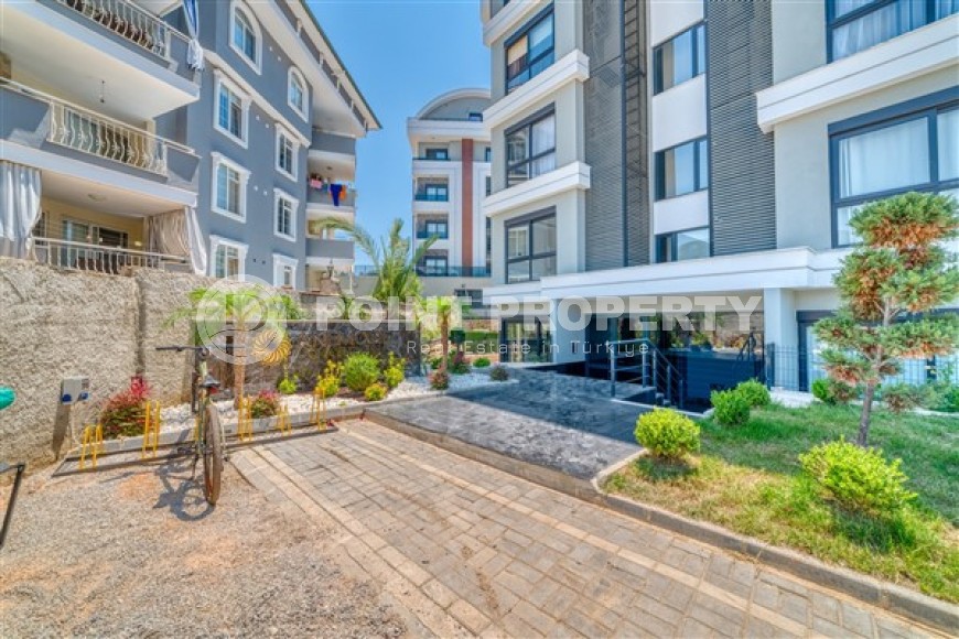 Небольшие стильные апартаменты с одной спальной комнатой в новом жилом комплексе 2023 года постройки, в районе города Аланья - верхняя Оба-id-5514-фото-17