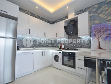 Новые двухкомнатные апартаменты, 50м², в комплексе премиум класса в Каргыджаке, 700м от моря-id-1436-фото-3