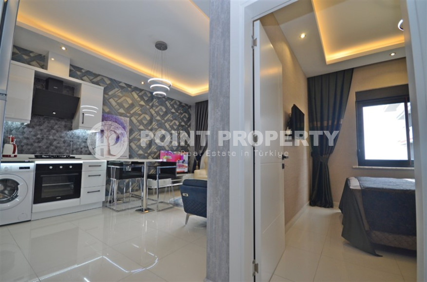 Новые двухкомнатные апартаменты, 50м², в комплексе премиум класса в Каргыджаке, 700м от моря-id-1436-фото-6