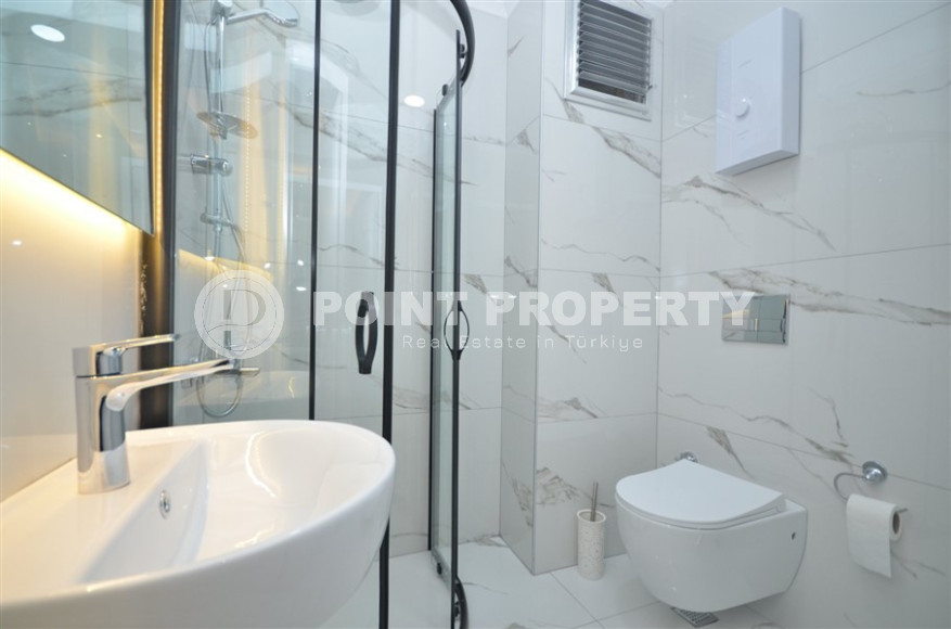 Новые двухкомнатные апартаменты, 50м², в комплексе премиум класса в Каргыджаке, 700м от моря-id-1436-фото-7