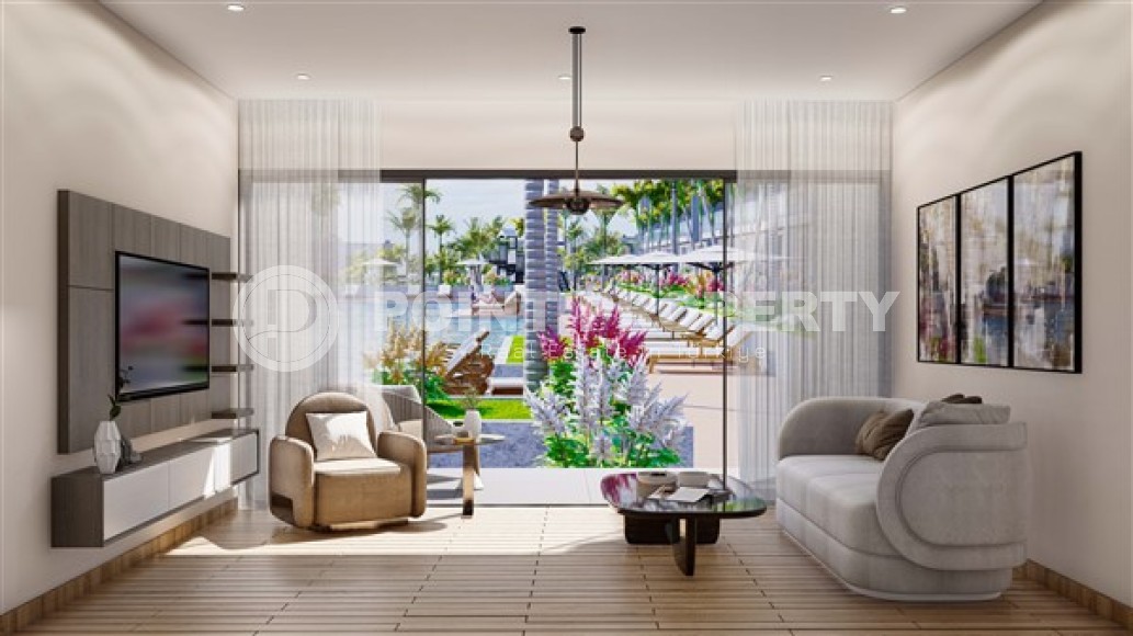 Апартаменты и виллы в роскошной резиденции в 900 метрах от моря-id-5518-фото-2