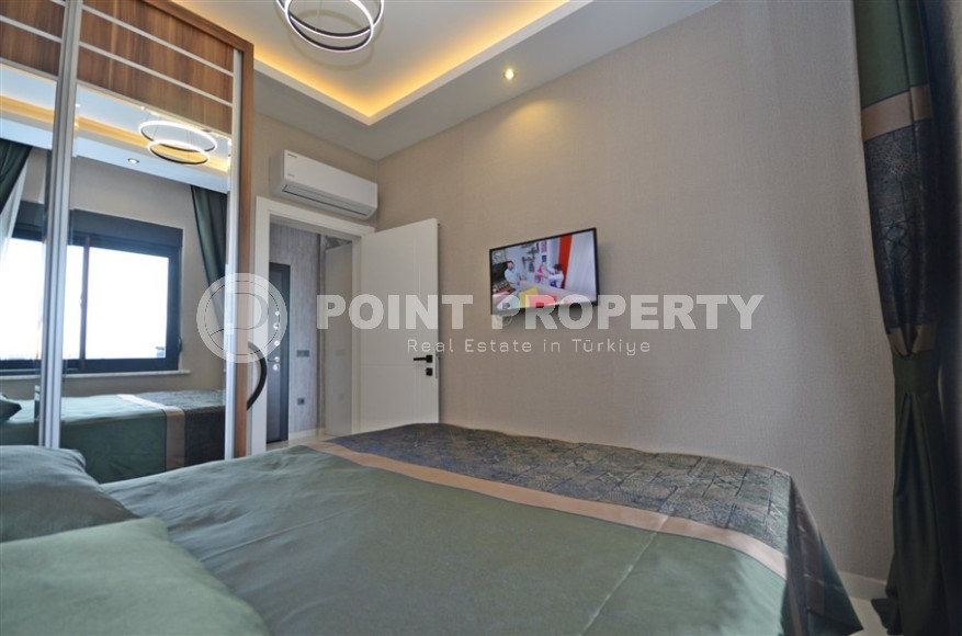 Новые двухкомнатные апартаменты, 50м², в комплексе премиум класса в Каргыджаке, 700м от моря-id-1436-фото-12