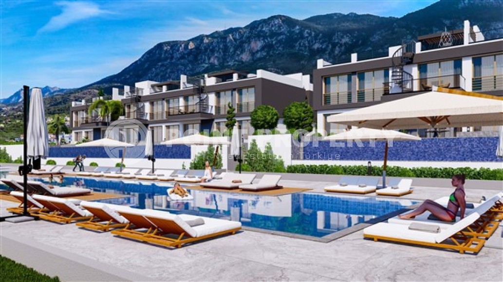 Apartments with different layouts and premium villas with panoramic views of the sea and mountains, in the largest city of Northern Cyprus - Lapta-id-5521-photo-7