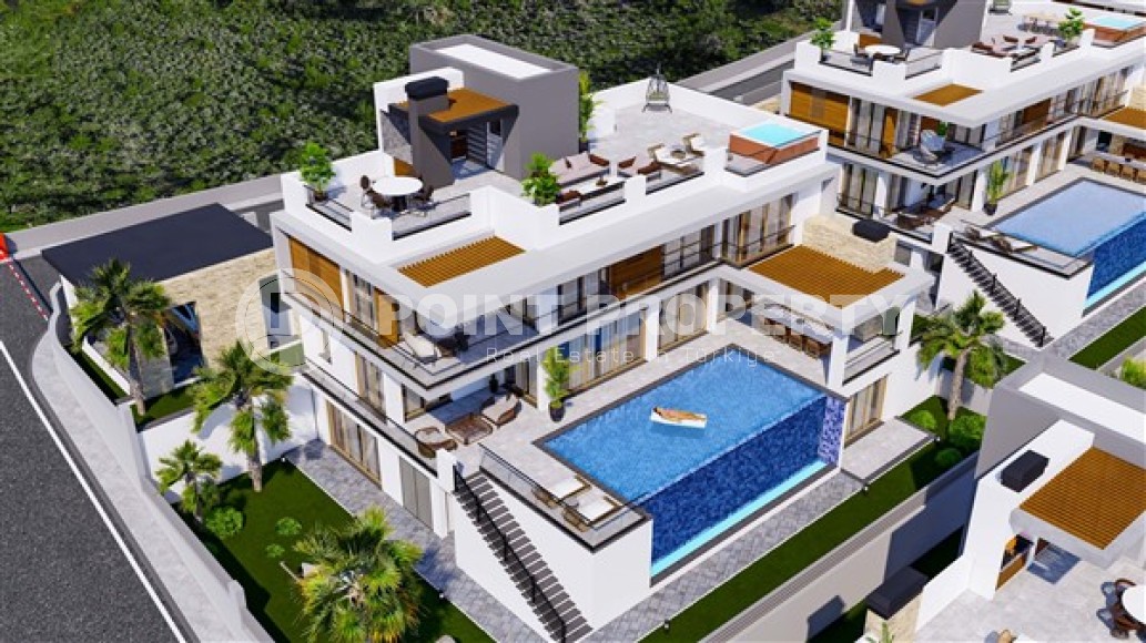 Apartments with different layouts and premium villas with panoramic views of the sea and mountains, in the largest city of Northern Cyprus - Lapta-id-5521-photo-16