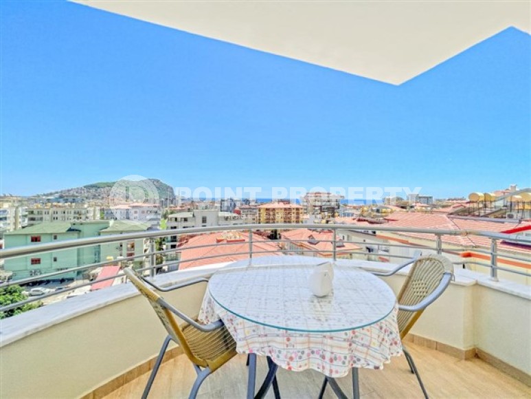 Panoramic two-level apartment 5+1, with a total area of 180 m2, 700 meters from the sea in the center of Alanya-id-5522-photo-13