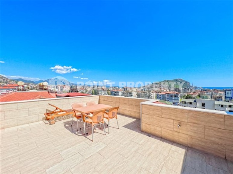 Panoramic two-level apartment 5+1, with a total area of 180 m2, 700 meters from the sea in the center of Alanya-id-5522-photo-16