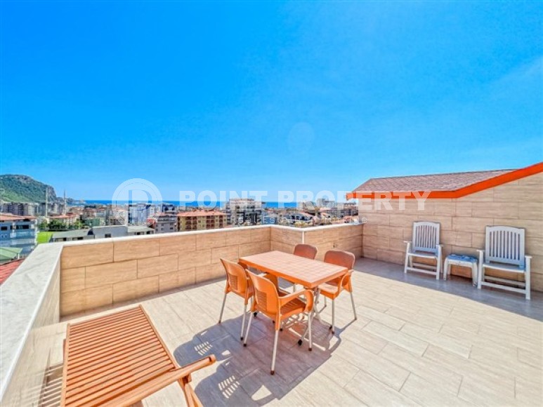 Panoramic two-level apartment 5+1, with a total area of 180 m2, 700 meters from the sea in the center of Alanya-id-5522-photo-17