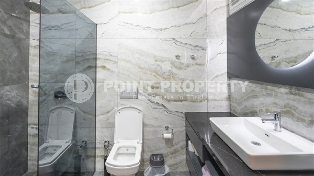 Роскошная квартира с дизайнерским ремонтом на 3-м этаже в жилом комплексе, введенном в эксплуатацию в 2022 году-id-5524-фото-9