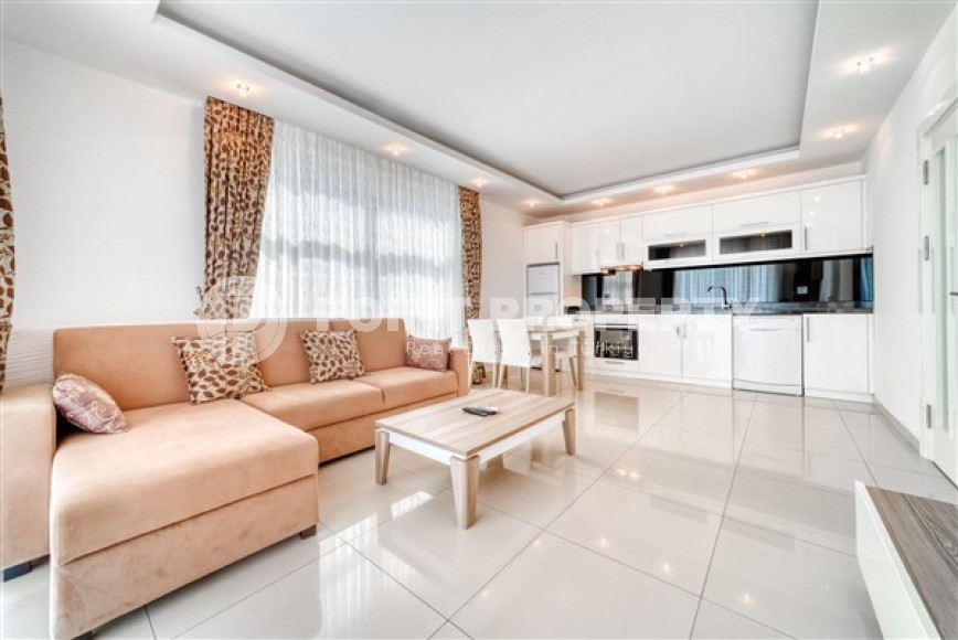 Комфортабельная современная квартира в 200 метрах от пляжа Клеопатры в центре Аланьи-id-5526-фото-2