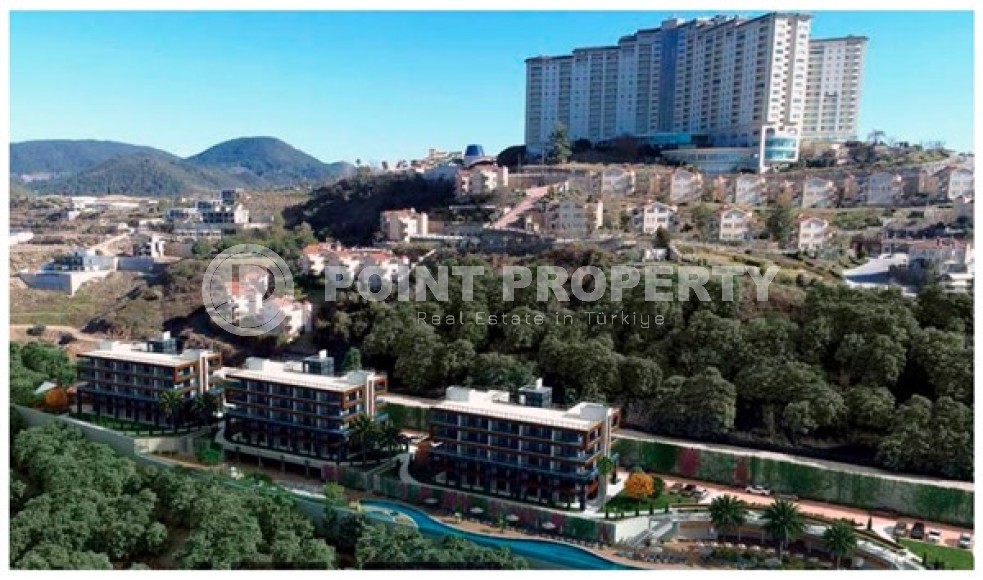 Apartments in a residence at the final stage of construction in a picturesque, prestigious area of Alanya - Kargicak-id-5527-photo-8