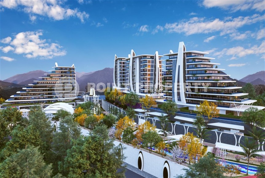 Апартаменты в новом элитном жилом комплексе, с выгодными условиями рассрочки платежа и возможностью оформления вида на жительство в Турции-id-5528-фото-2