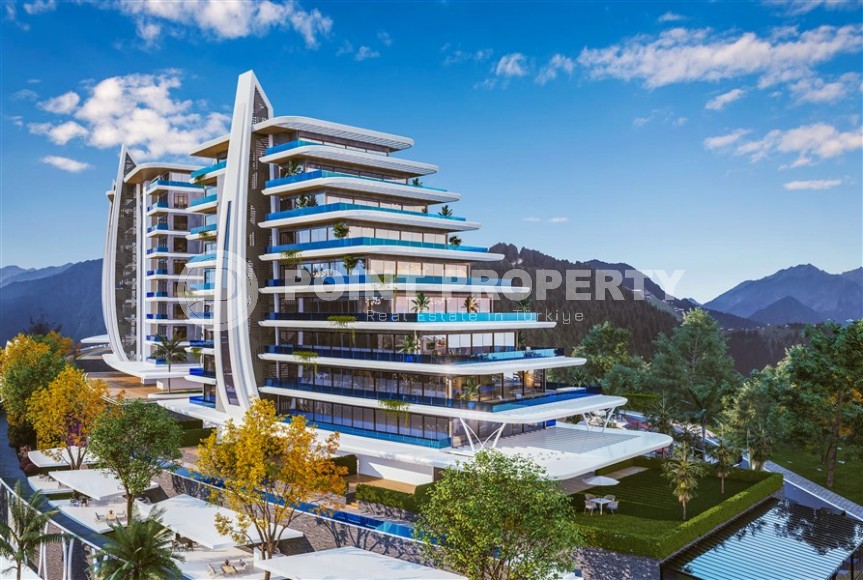 Апартаменты в новом элитном жилом комплексе, с выгодными условиями рассрочки платежа и возможностью оформления вида на жительство в Турции-id-5528-фото-4