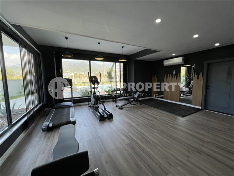 Apartment 1+1 in a residence with infrastructure at the final stage of construction in the Oba area, Alanya-id-1437-photo-9