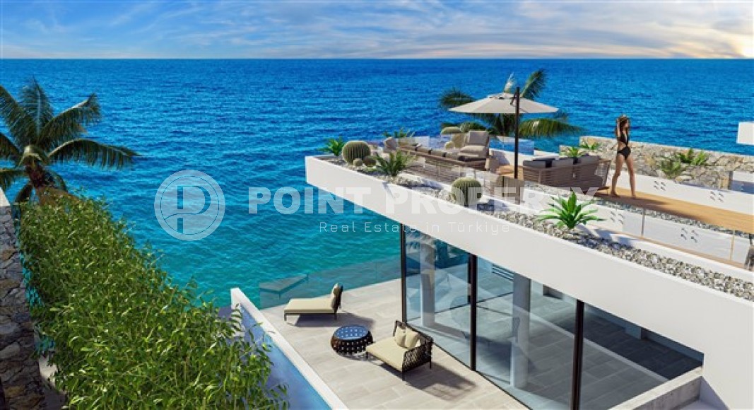 Новый комфортабельный жилой комплекс на самом берегу Средиземного моря, Северный Кипр-id-5535-фото-2