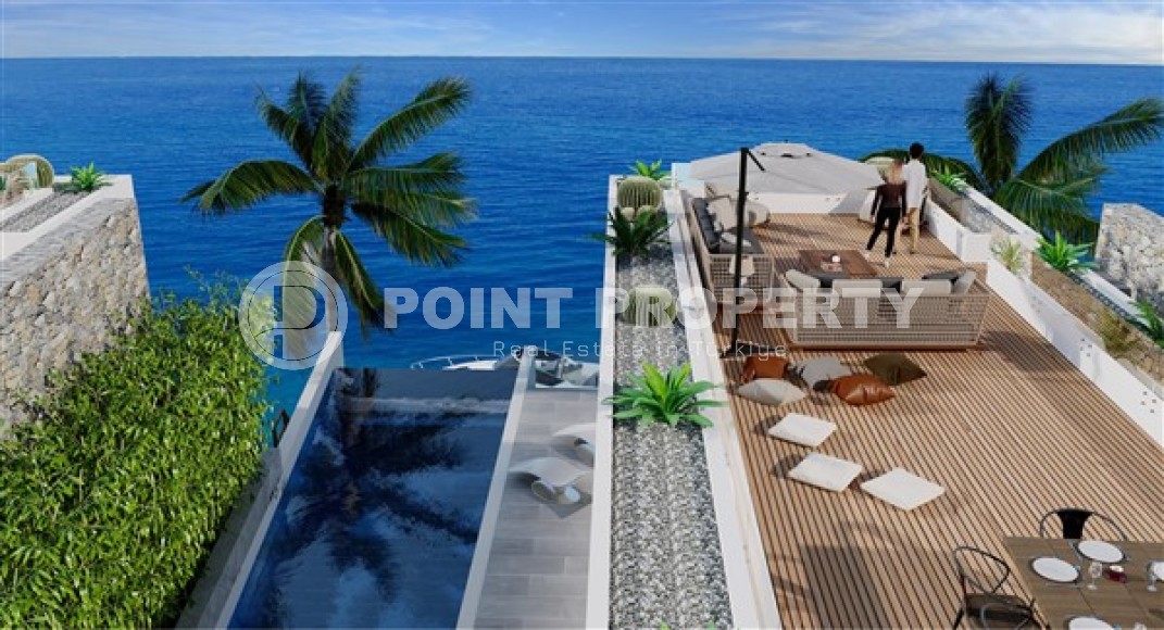 Новый комфортабельный жилой комплекс на самом берегу Средиземного моря, Северный Кипр-id-5535-фото-3