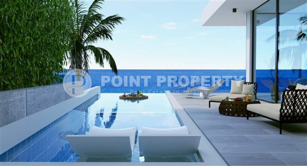 Новый комфортабельный жилой комплекс на самом берегу Средиземного моря, Северный Кипр-id-5535-фото-4