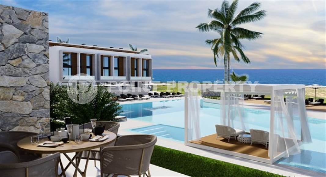 Новый комфортабельный жилой комплекс на самом берегу Средиземного моря, Северный Кипр-id-5535-фото-6