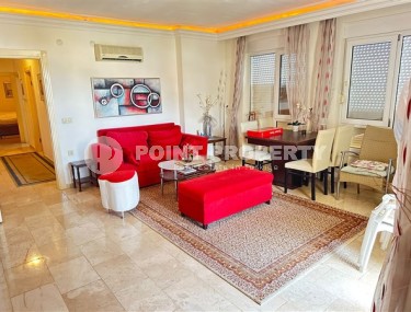 Панорамная квартира 2+1, общей площадью 100 м2, на 6-м этаже в центре Аланьи-id-5539-фото-1