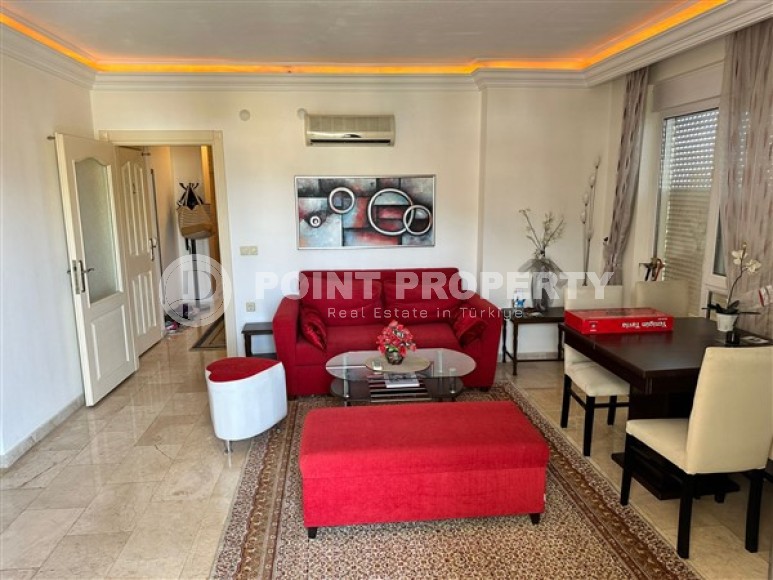 Панорамная квартира 2+1, общей площадью 100 м2, на 6-м этаже в центре Аланьи-id-5539-фото-2