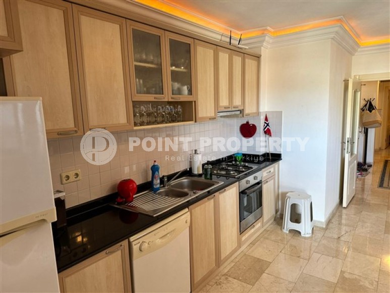 Панорамная квартира 2+1, общей площадью 100 м2, на 6-м этаже в центре Аланьи-id-5539-фото-4