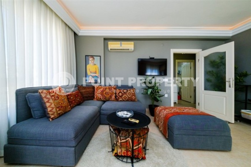 Просторная современная квартира 1+1, общей площадью 90 м2, с хорошим ремонтом, мебелью и бытовой техникой-id-5540-фото-2