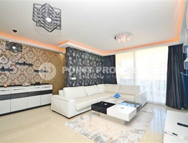 Comfortable 2+1 apartment, with modern design, furniture and household appliances, in the center of the prestigious area of Alanya - Kargicak-id-5544-photo-1