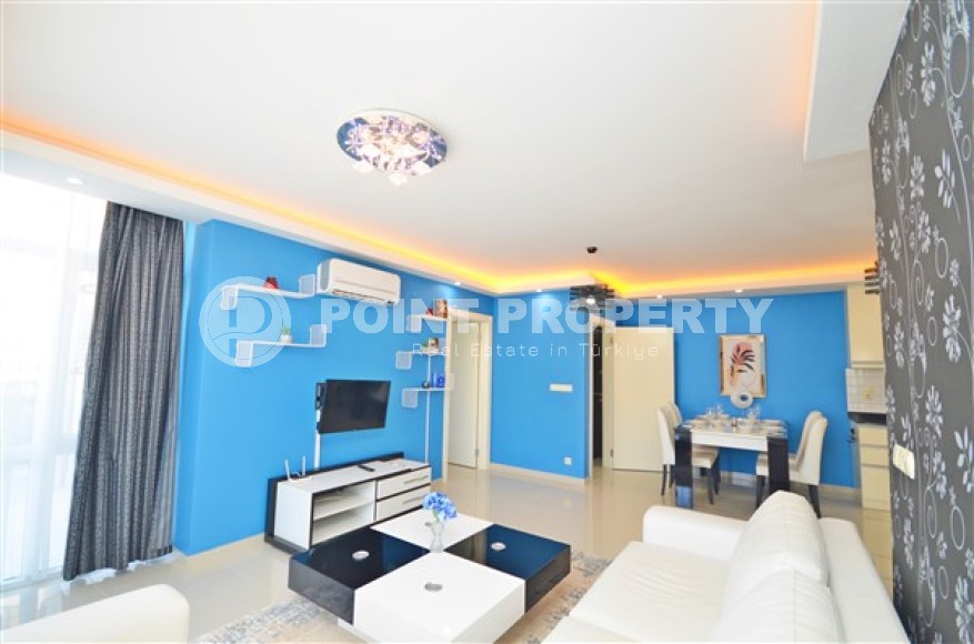 Комфортабельная квартира 2+1, с современным дизайном, мебелью и бытовой техникой, в центре престижного района Аланьи - Каргыджак-id-5544-фото-2