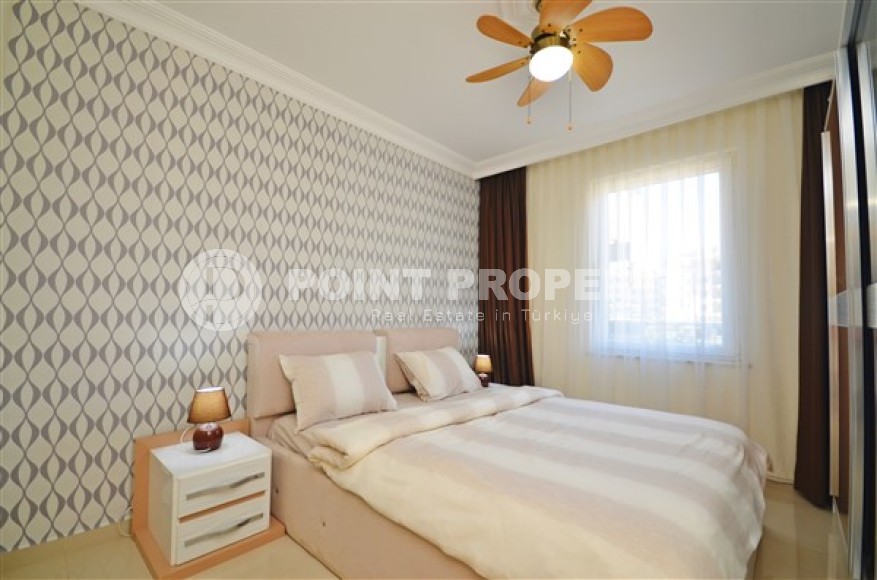 Комфортабельная квартира 2+1, с современным дизайном, мебелью и бытовой техникой, в центре престижного района Аланьи - Каргыджак-id-5544-фото-8