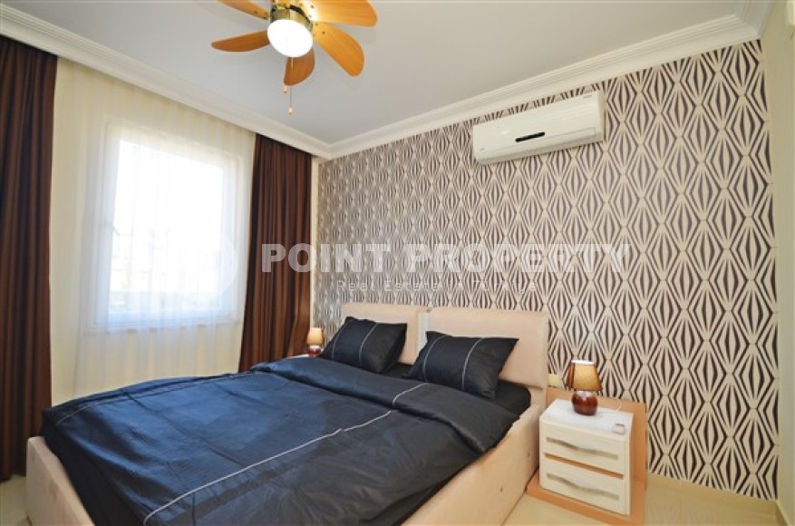 Комфортабельная квартира 2+1, с современным дизайном, мебелью и бытовой техникой, в центре престижного района Аланьи - Каргыджак-id-5544-фото-9